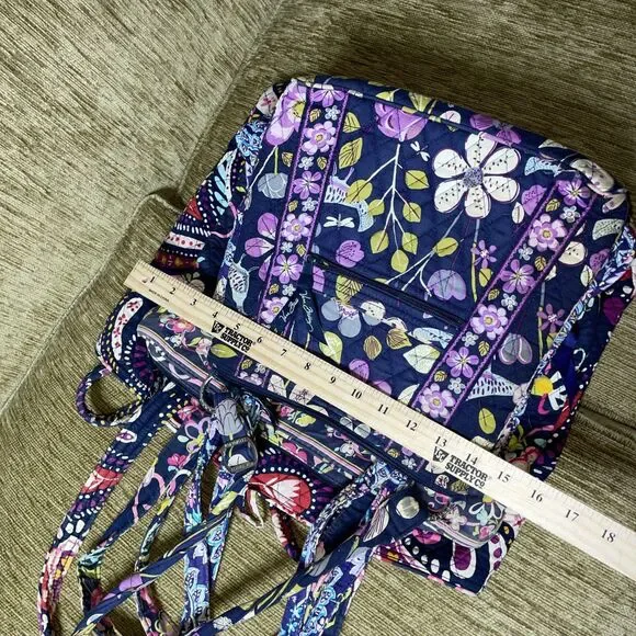 Lot Purple Tones Craft Repair Vera Bradley Bags Lot Shoulder Totes Bags - Picture 3 of 8